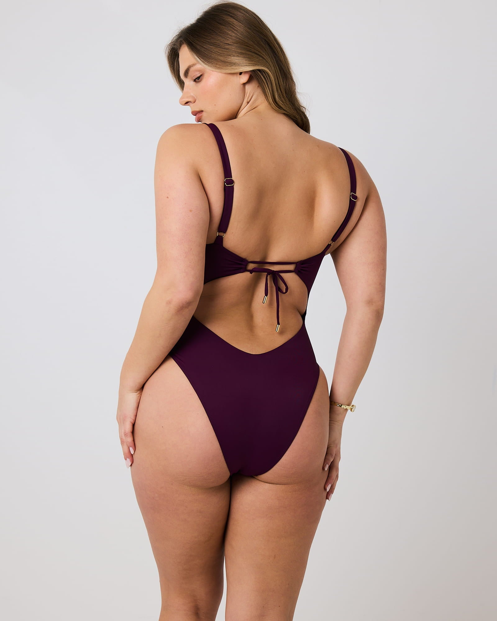 Cabana One Piece - Plum