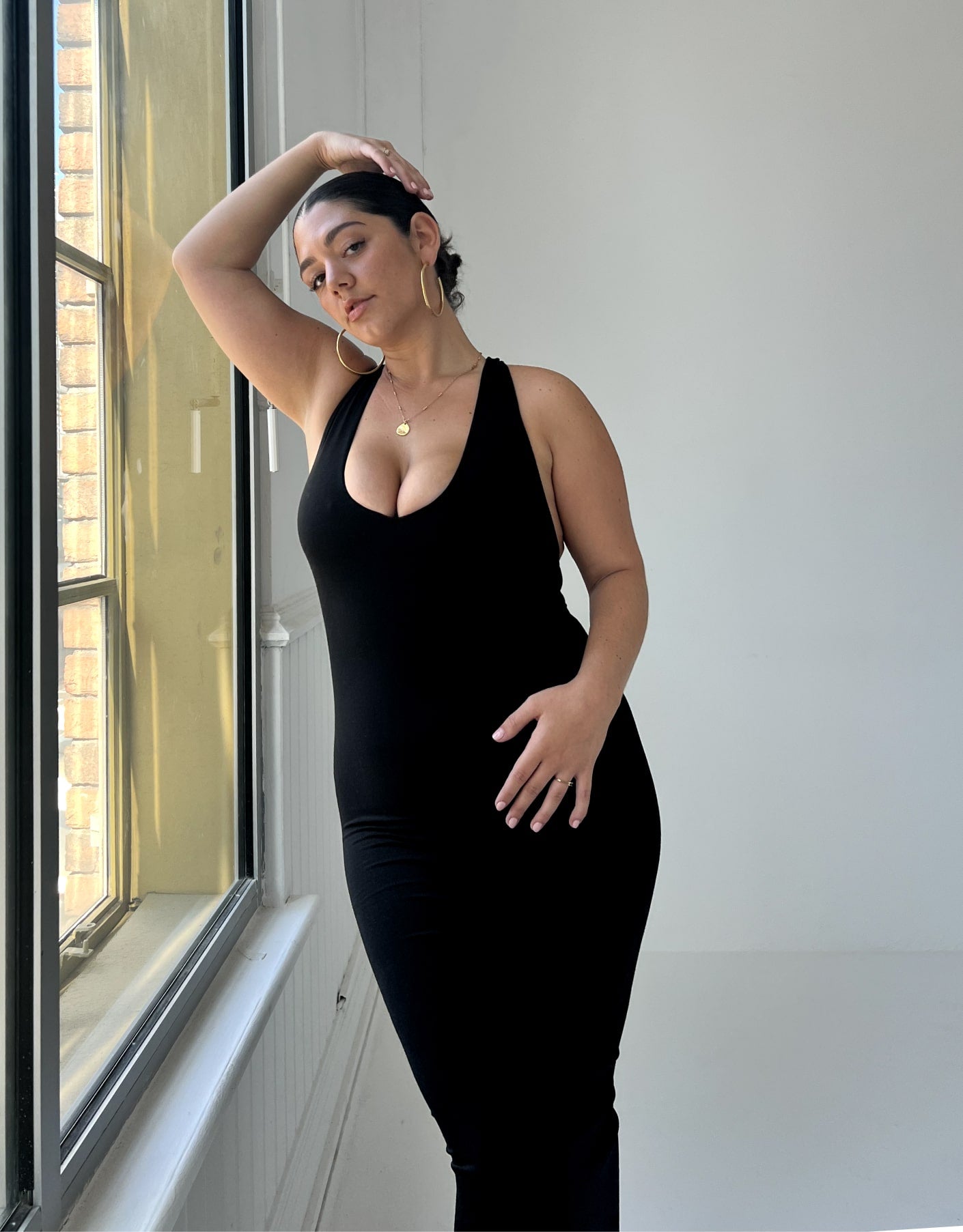 The Castara Dress / Pitch Black