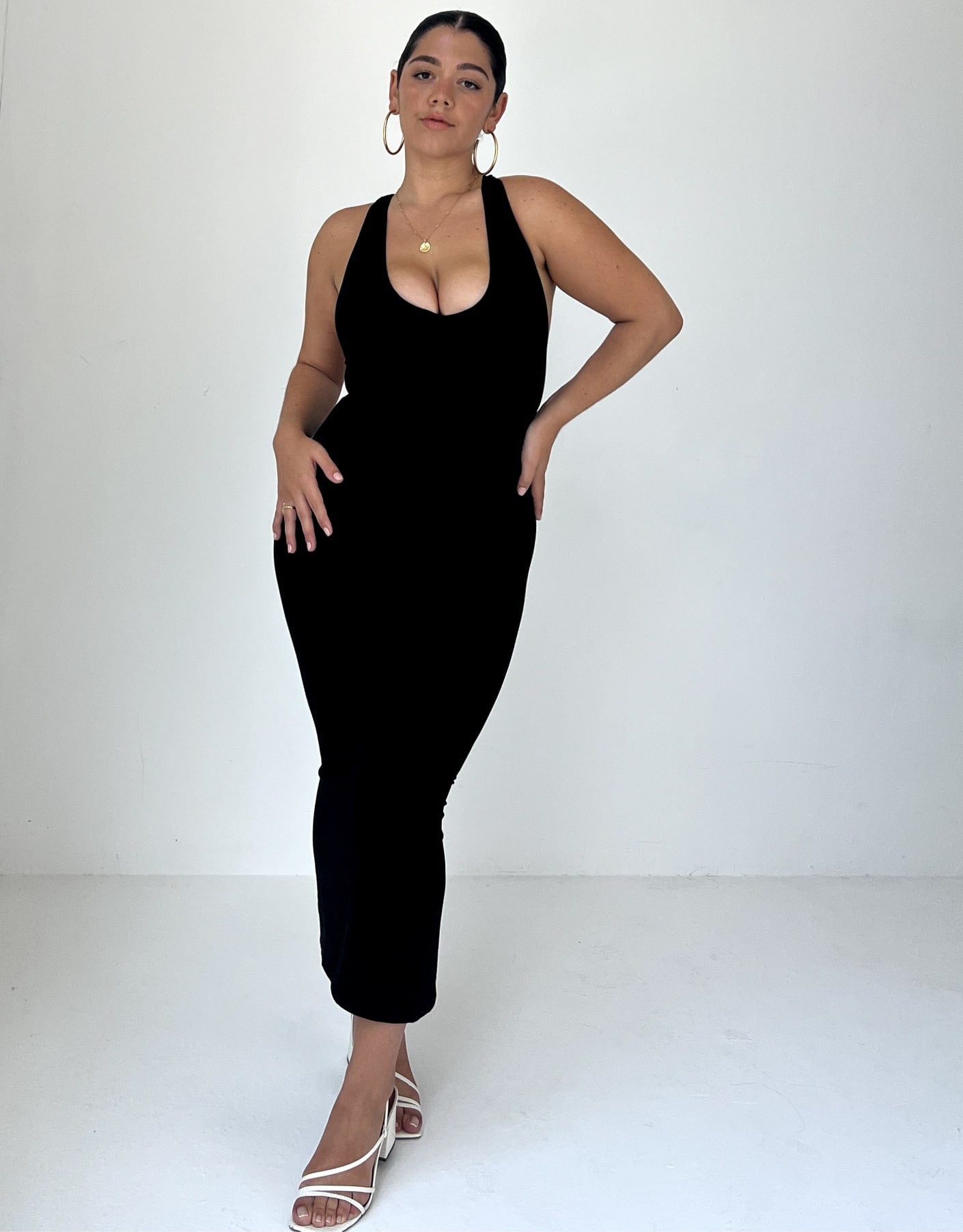 The Castara Dress / Pitch Black