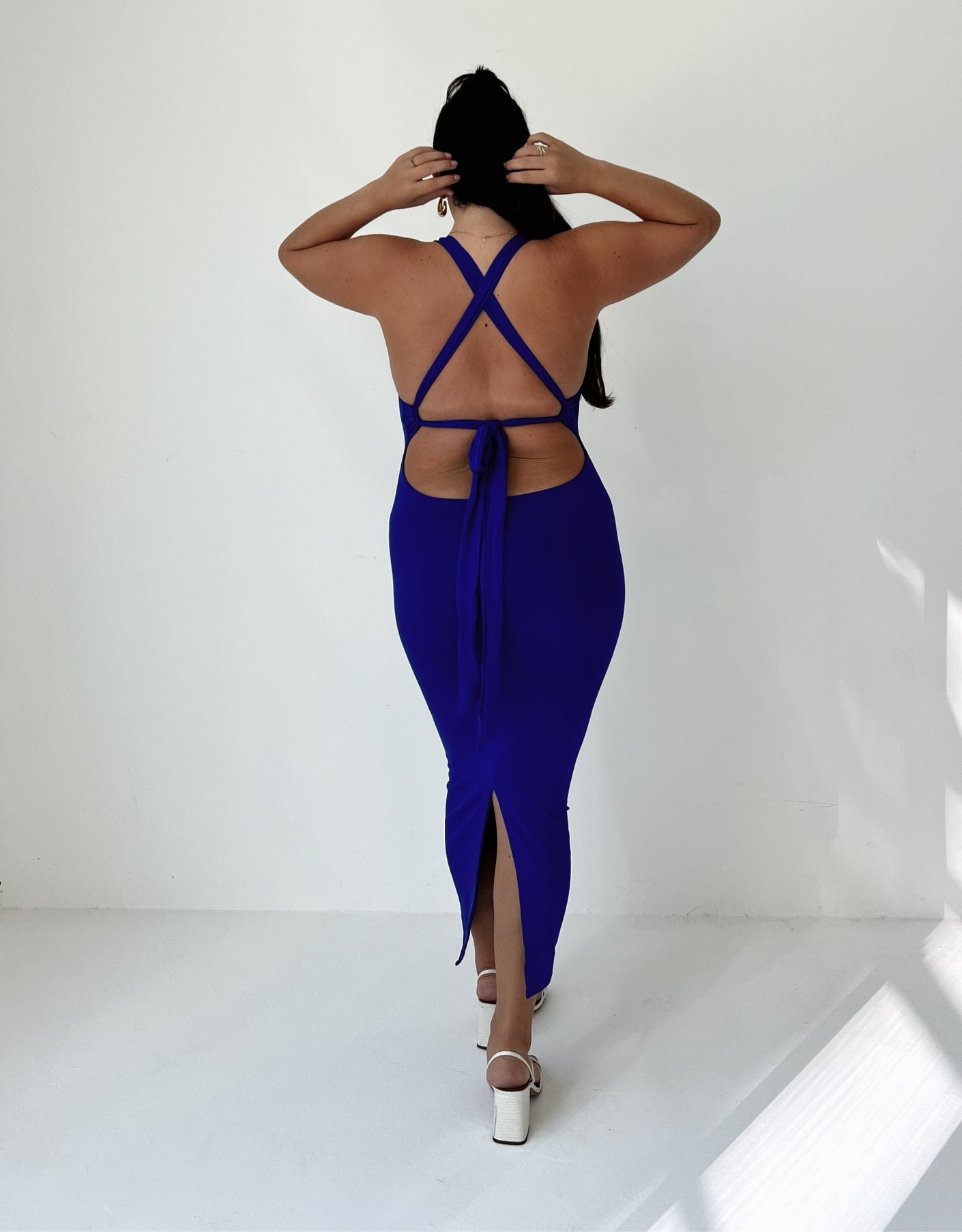 The Castara Dress / Royal Blue