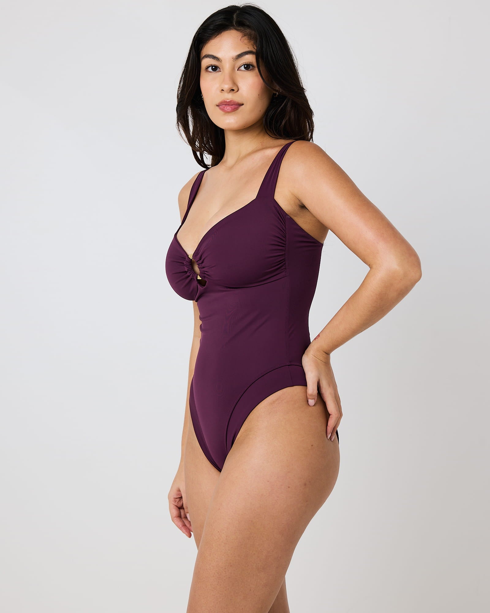 Sicily One Piece - Plum