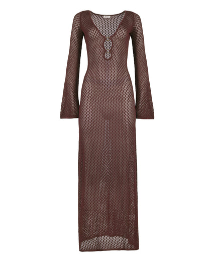 The Reethi Dress - Chocolate