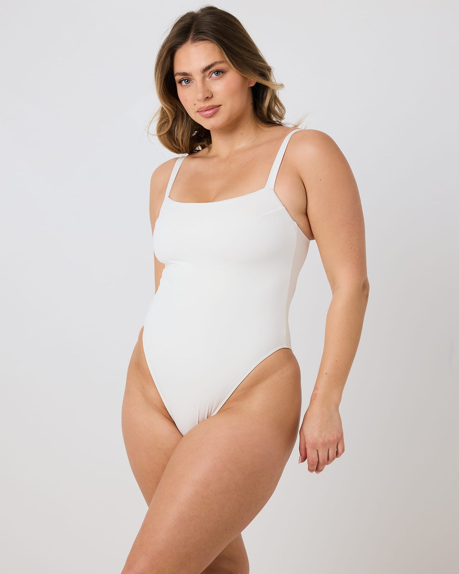 Cabana One Piece Swimsuit - Coconut