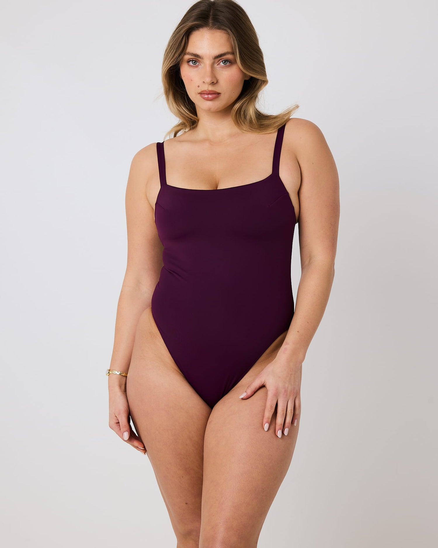 Cabana One Piece - Plum