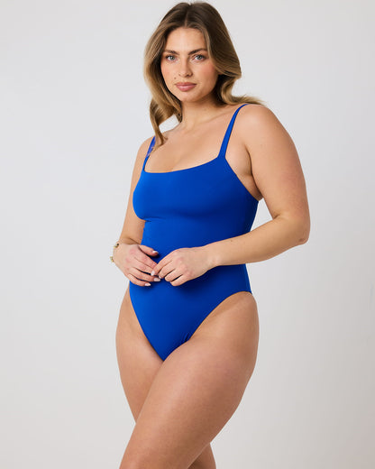 Cabana One Piece Swimsuit - Sapphire