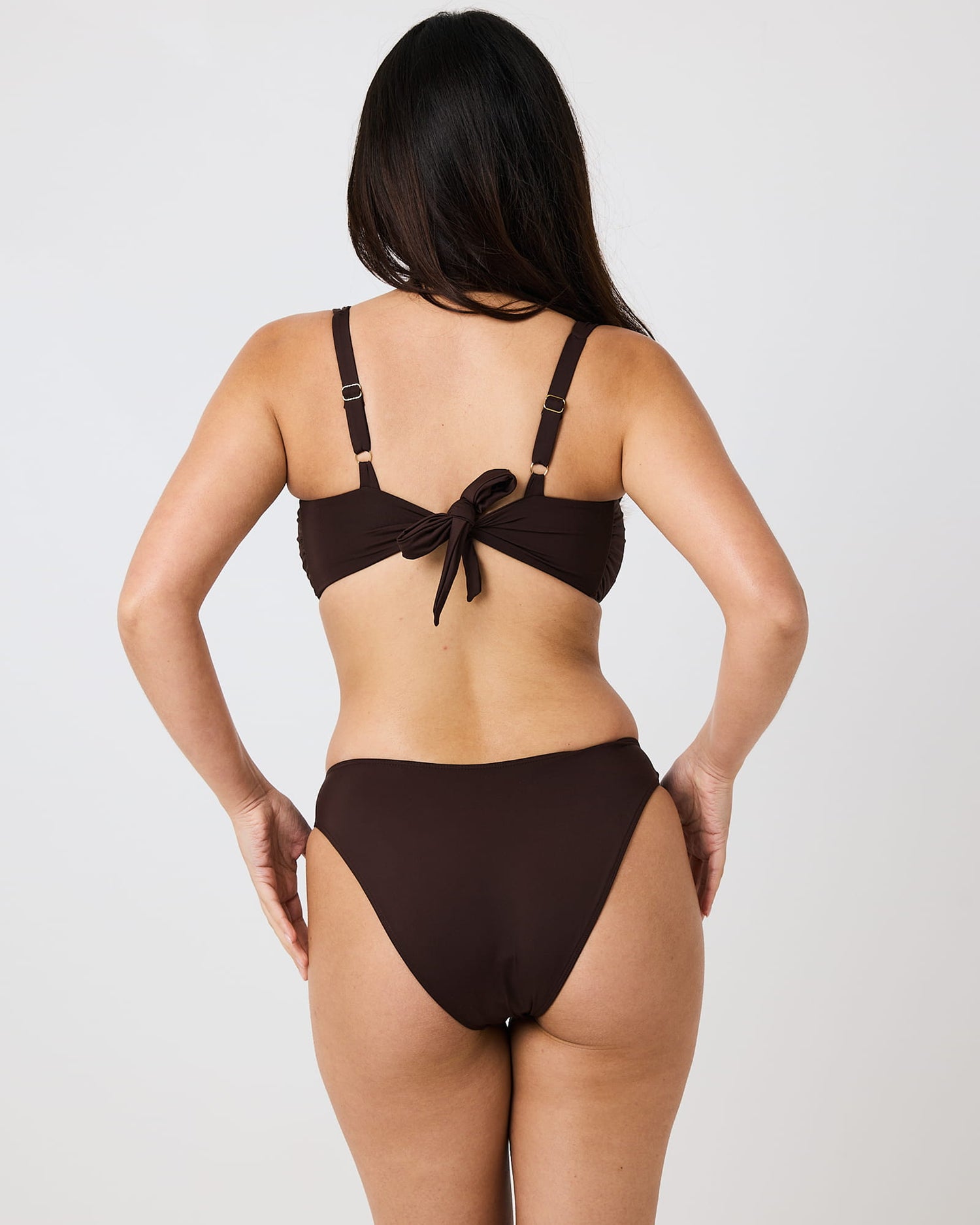 Capri Bikini Bottoms - Chocolate