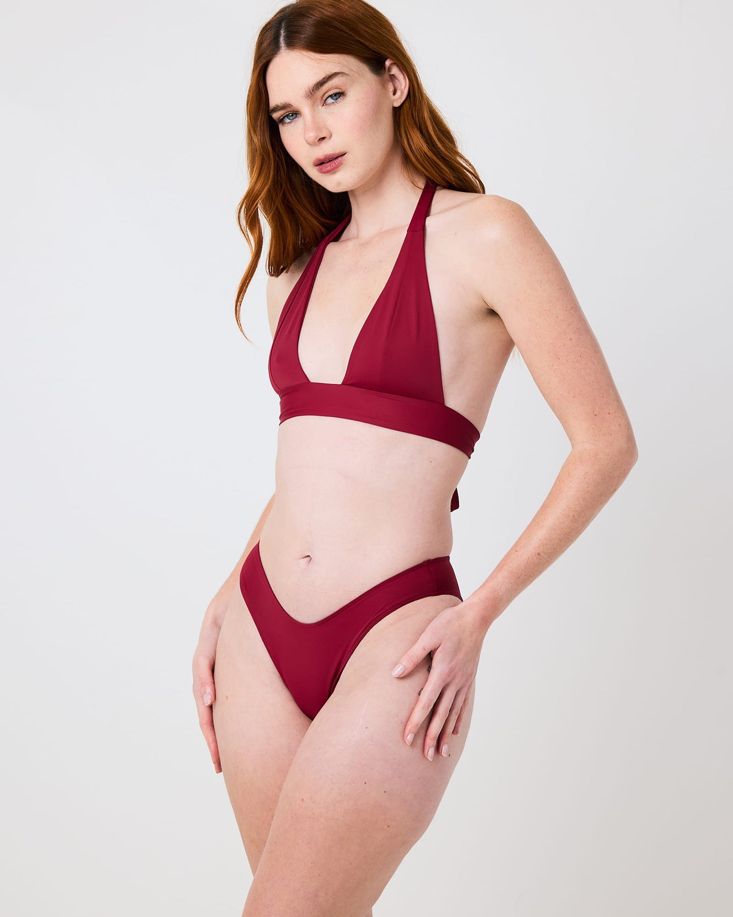 Capri Bikini Bottoms - Shiraz
