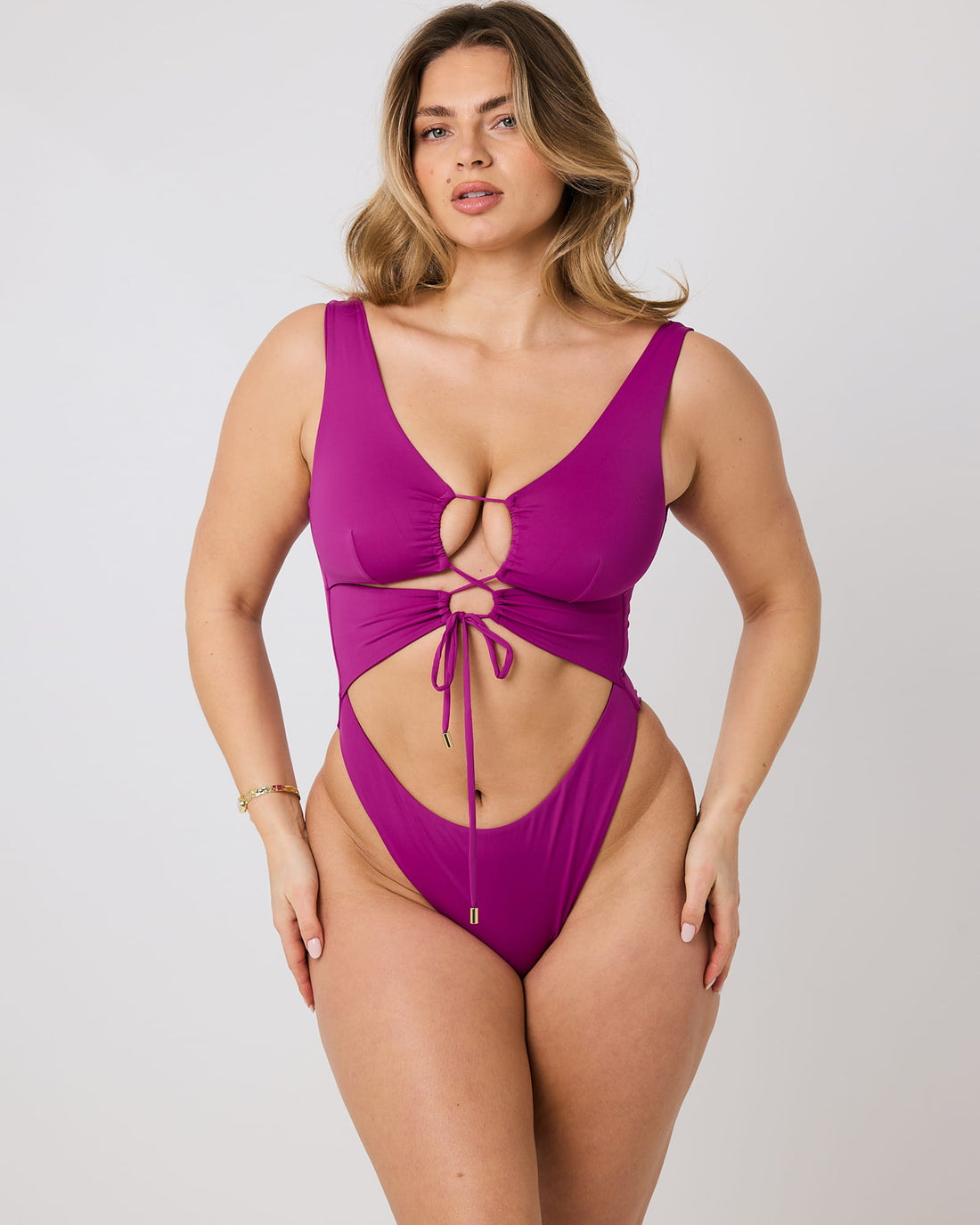 Carib One Piece - Orchid