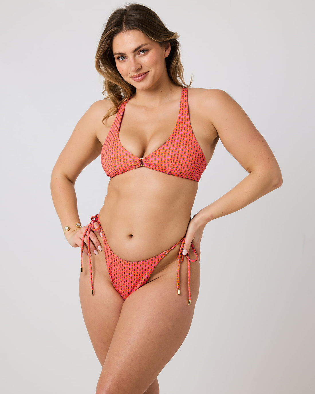 Glencoe Tie-Side Bikini Bottoms - Cosmo