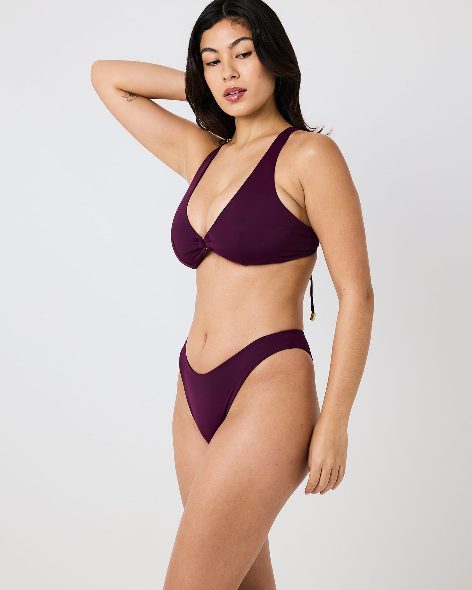 Havana Bikini Top - Plum