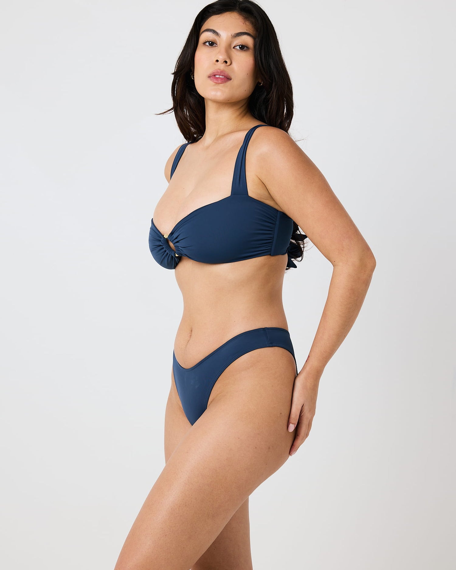 Paria Bikini Top - Denim