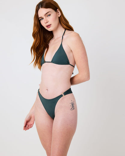 Rio Triangle Bikini Top - Eucalyptus