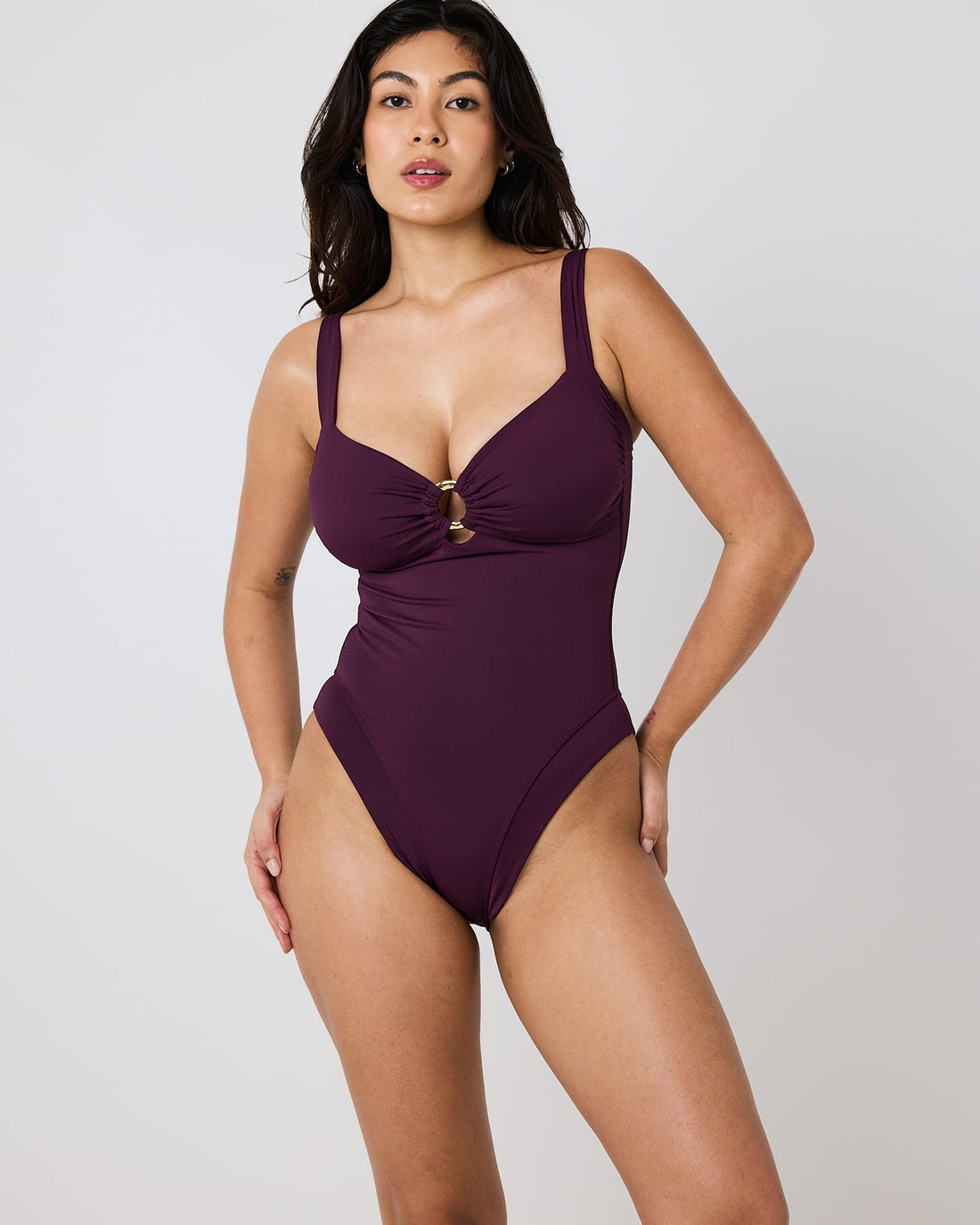 Sicily One Piece - Plum