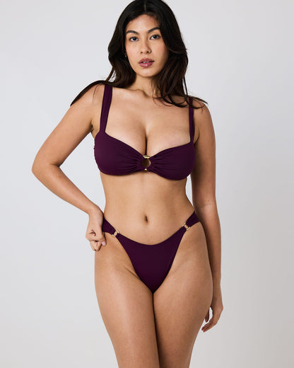 Tobago Bikini Bottoms - Plum