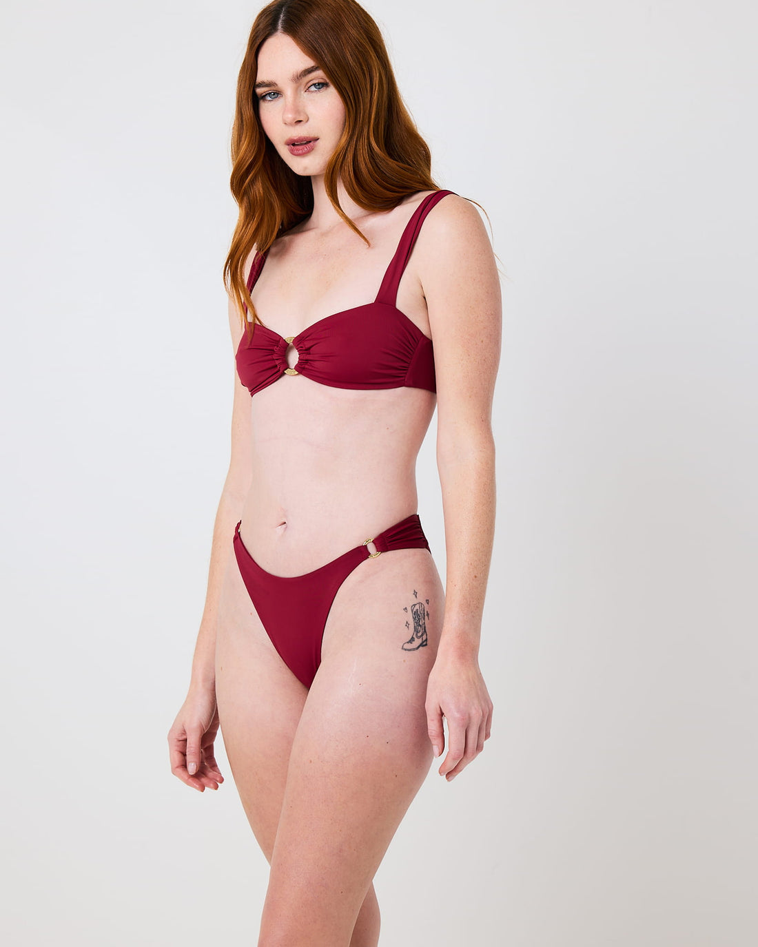 Tobago Bikini Bottoms - Shiraz