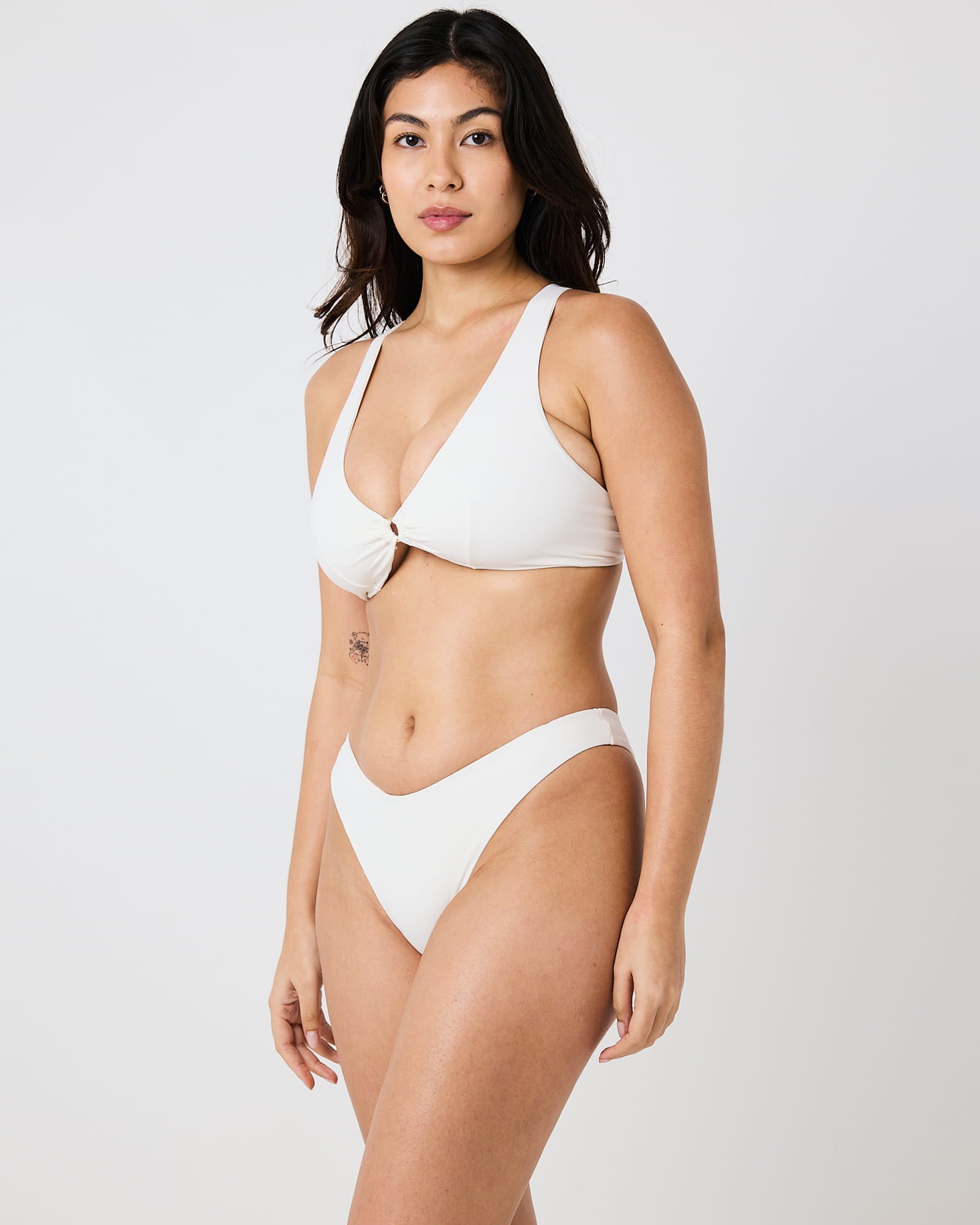 tooco様 Toco Ruched Scrunch Bikini Bottoms – coconut ivory white – Toco Swim